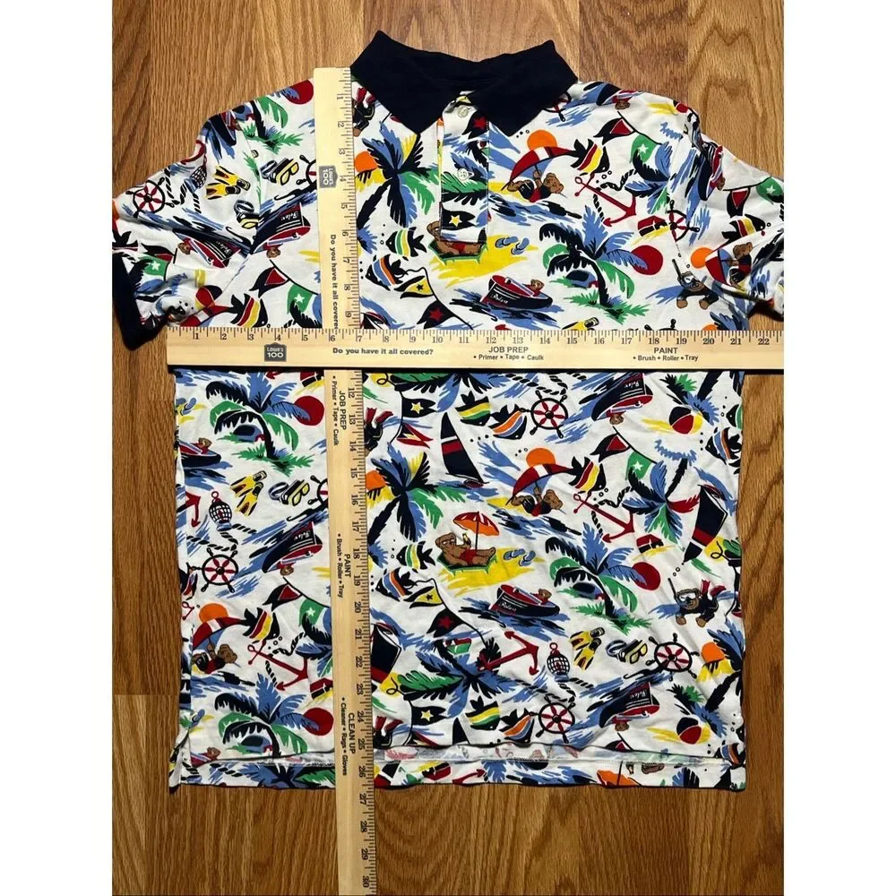 Polo Ralph Lauren Men’s Nautical Bear Polo Shirt Medium